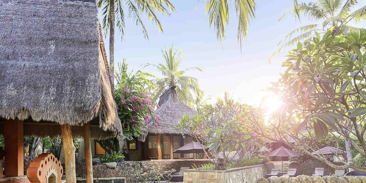 Božský relax na indonéském Lomboku: 6–12 nocí v 4* resortu s polopenzí