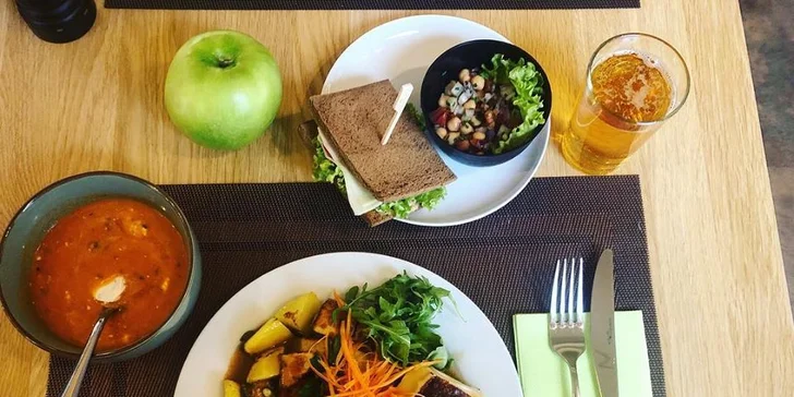 Co si naberete, na tom si pochutnáte: bufetový oběd all you can eat