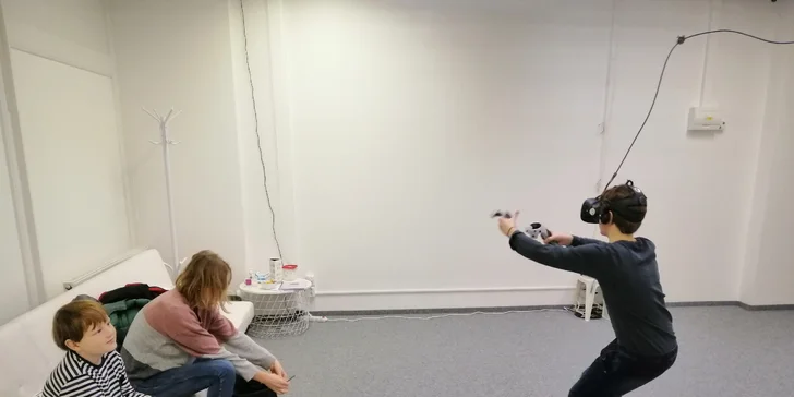 Virtuální zážitky pro malé i velké: 20, 50 i 110 minut nebo permanentka