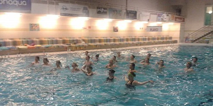 150 Kč za Aqua Zumbu pro 2 osoby, nebo 2 vstupy v hodnotě 260 Kč