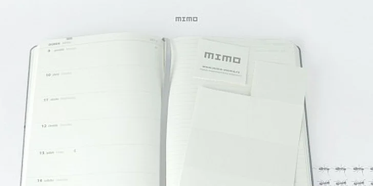 230 Kč za ručně vázaný, designový diář 2012 v původní hodnotě 390 Kč
