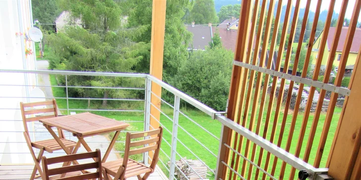 Zimní nebo jarní dovolená v srdci Šumavy pro pár nebo rodinu
