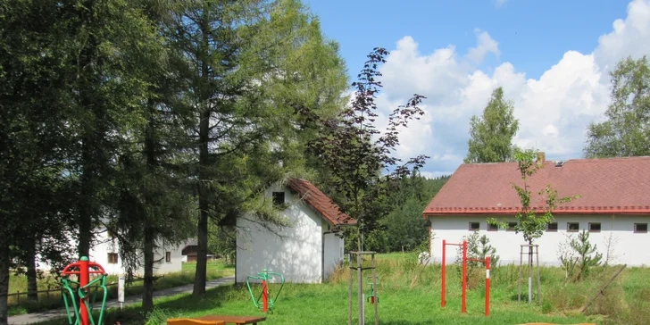 Zimní nebo jarní dovolená v srdci Šumavy pro pár nebo rodinu
