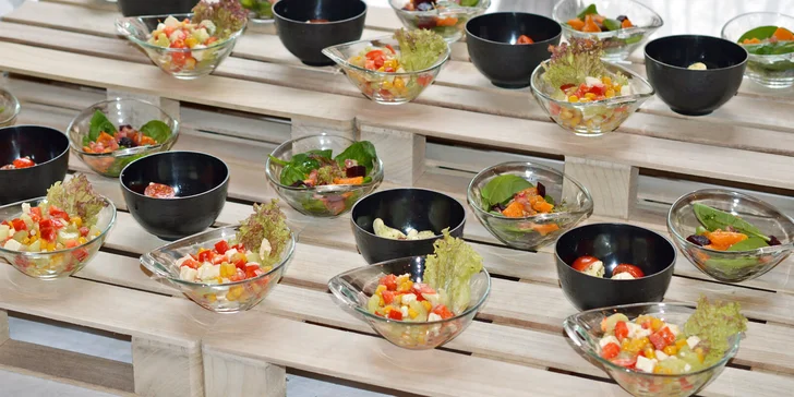 Co si naberete, na tom si pochutnáte: bufetový oběd all you can eat