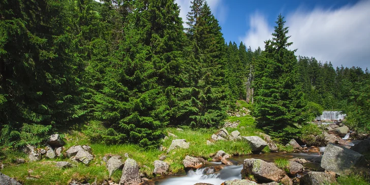 Pobyt v Krkonoších pro páry i rodiny: snídaně či polopenze, sauna a půjčení kol