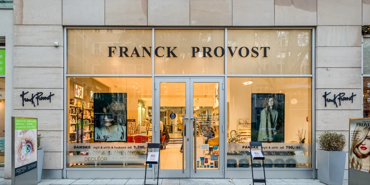Dámský střih včetně regenerace v exkluzivním salonu Franck Provost