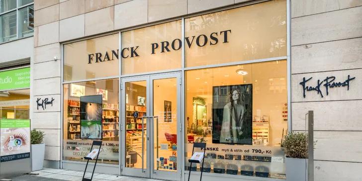 Dámský střih včetně regenerace v exkluzivním salonu Franck Provost