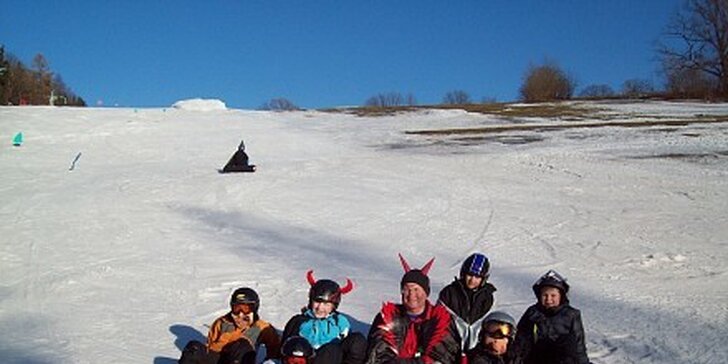 750 Kč za lyžařskou nebo snowboardovou školu pro děti v hodnotě 1100 Kč