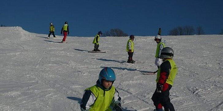 750 Kč za lyžařskou nebo snowboardovou školu pro děti v hodnotě 1100 Kč