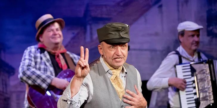 Vstupenka na skupinu Patrola Šlapeto v cirkusovém šapitó na Žižkově