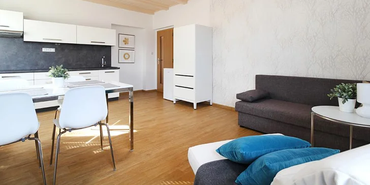 Pohoda v penzionu v Českém Krumlově: pěkný pokoj či apartmán