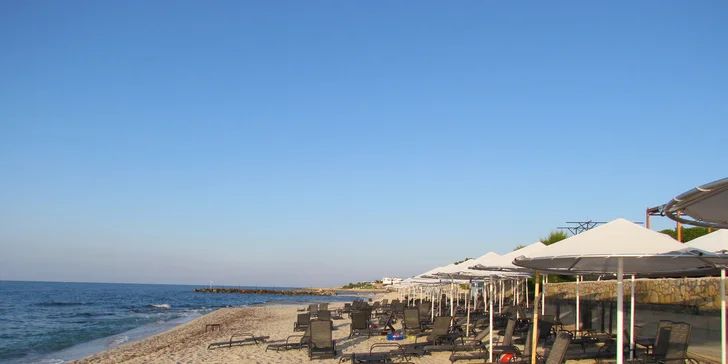 Letecky na Krétu: 7 nocí s all inclusive, hotel v centru letoviska Hersonissos