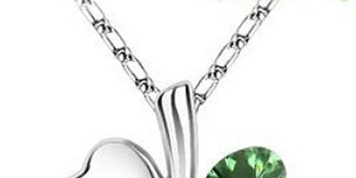 Krásný náhrdelník s krystaly Swarovski v hodnotě 636 Kč