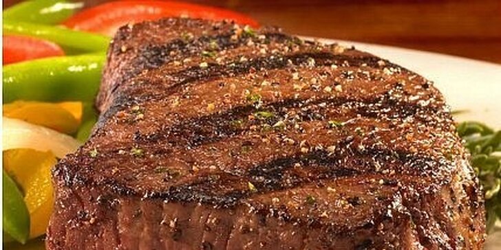 189 Kč za 200g steak z pravé Svíčkové v restauraci u Čuníka v hodnotě 299Kč