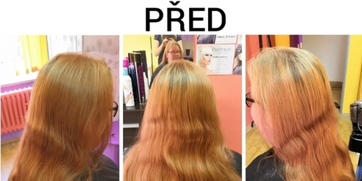 Dámský kadeřnický balíček s možností regenerační masky