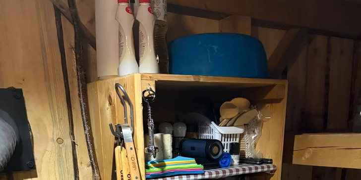 Nachystané budete mít barely s užitkovou i pitnou vodou. 