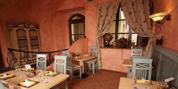 Útulnou restauraci najdete jen kousek od Staroměstského náměstí. 