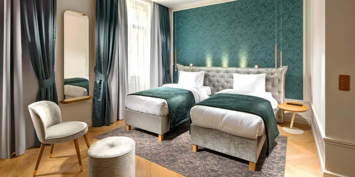 Pripravená pre vás bude izba Deluxe (25 m²).