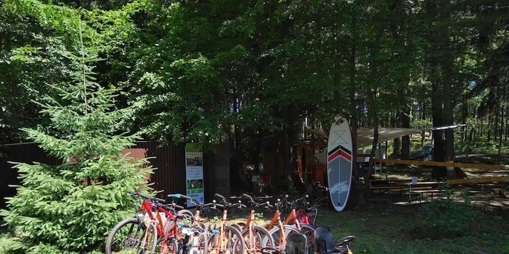 Okolie je ideálne na cyklovýlety.
