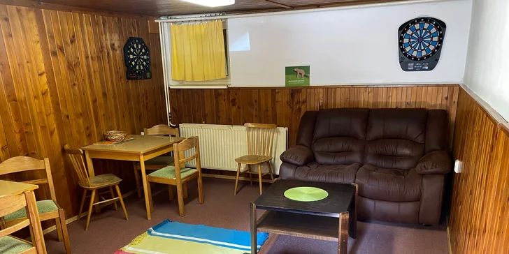 Využít můžete šipky, ping-pong, šachy nebo jiné deskové hry. 