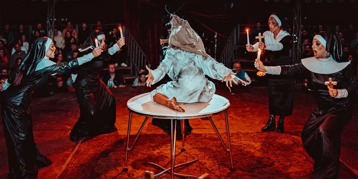 Ohana Horor Cirkus: 120 min. extrémní zábavy při nové hororové show Poslední nádech