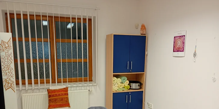 Na výběr jsou tři druhy masáží. 