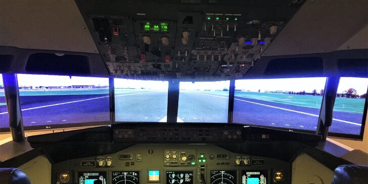Na 30 či 60 min. pilotem: simulátor Boeing 737 pro pocit reálného letu