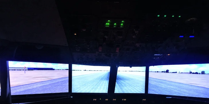Na 30 či 60 min. pilotem: simulátor Boeing 737 pro pocit reálného letu