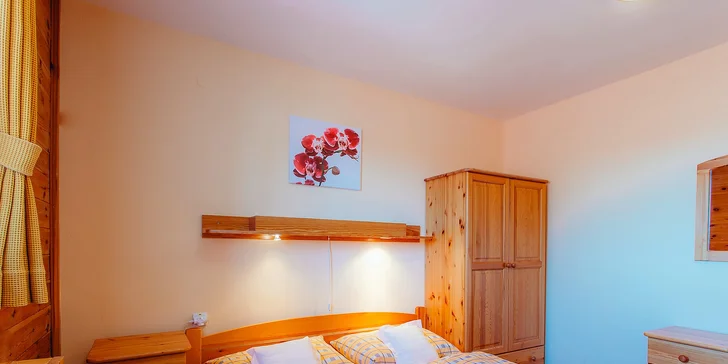 Relax v Nízkých Tatrách pro dva i rodinu: polopenze, wellness i tenisové kurty