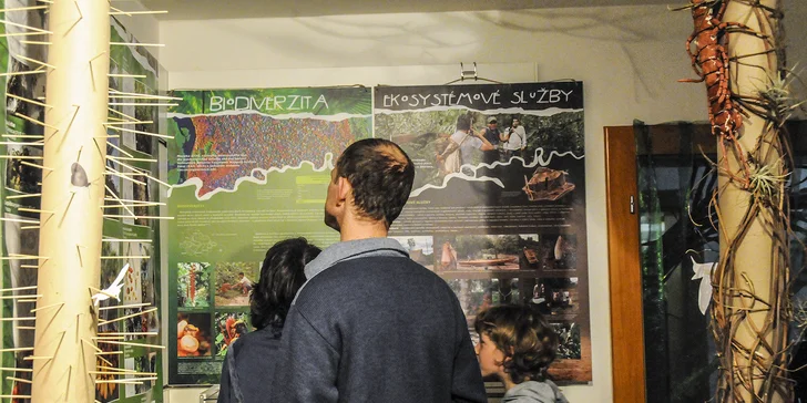 Vstupenky pro děti a dospělé na poutavou výstavu Živá Amazonie