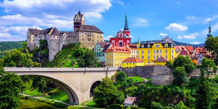 3-8 dní v krásných a stylových apartmánech v historickém Lokti