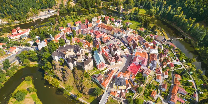 2–14 nocí v krásných a stylových apartmánech v historickém Lokti přímo u hradu