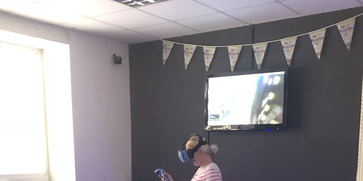 Objevte nové dimenze: 1 nebo 2 hodiny ve fascinující virtuální realitě