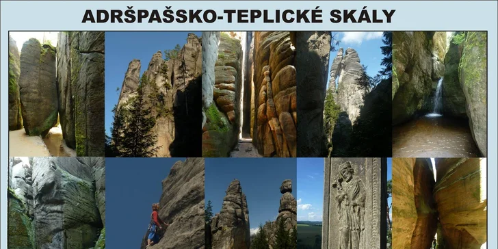 Cykloturistika a turistika - Broumovsko, Adršpach, Orl. hory až Krkonoše /Kladské pomezí/