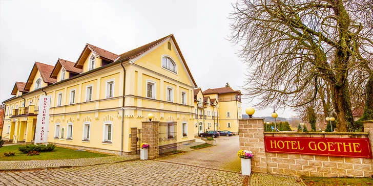 Relax pro dva v Mariánských Lázních s neomezeným bazénem a saunou