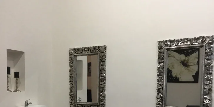 Moderní střih pro pány nebo pro dámy s možností barvení včetně stylingu