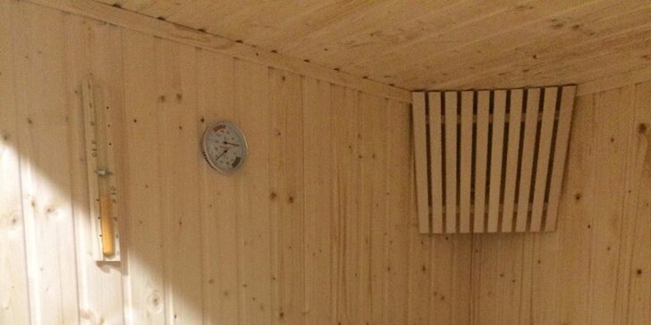 Prohřejte se: Hodinový pronájem soukromé sauny až pro 4 osoby