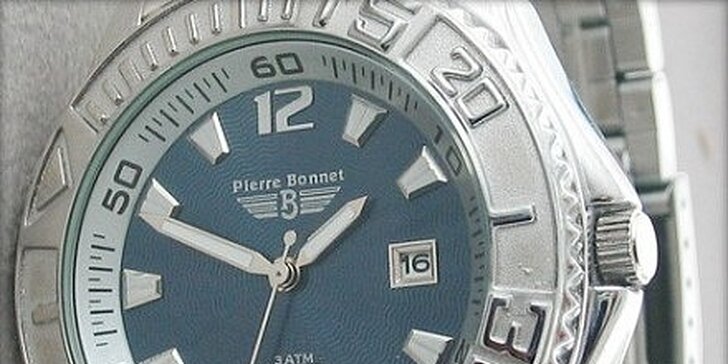 599 Kč za italskou eleganci s hodinkami Pierre Bonnet v hodnotě 2565 Kč