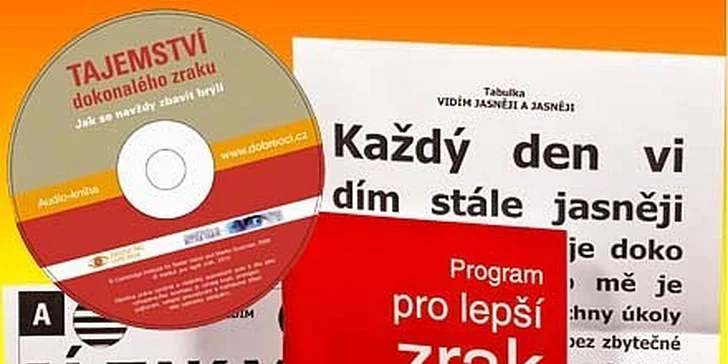 595 Kč za zlepšení zraku přirozenou cestou v původní hodnotě 1190 Kč