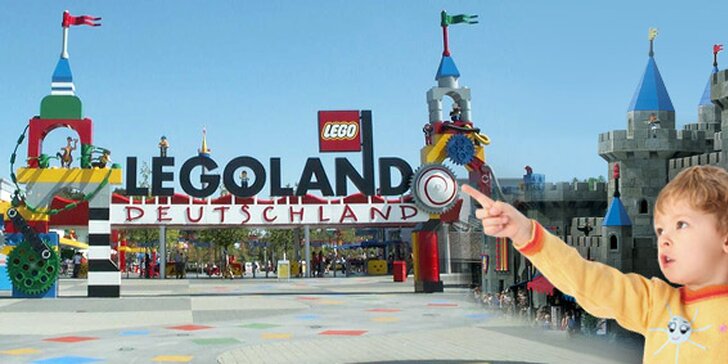 1580 Kč za jednodenní zájezd do Legolandu® v Německu v hodnotě 2980 Kč. Ráj kostiček pro malé i velké se slevou 46 %!