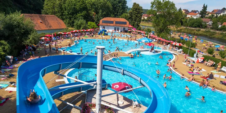 V cene máte aj vstup na kúpalisko Hluboká.