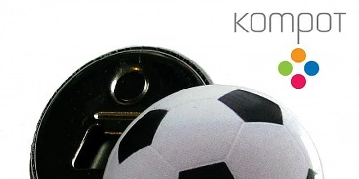 50 Kč za designový otvírák na lahve v původní hodnotě 120 Kč