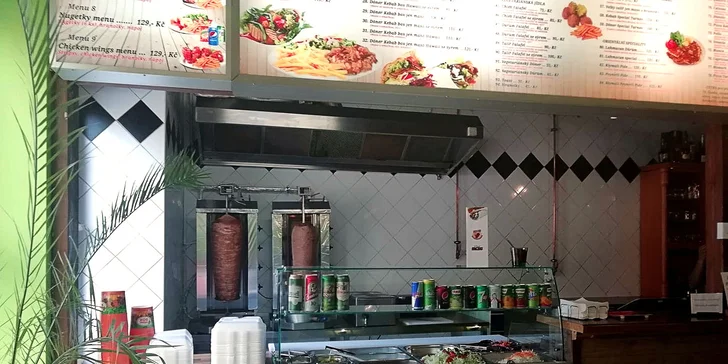 Dvě dobroty podle výběru: 2× pizza nebo 2× orientální špízy