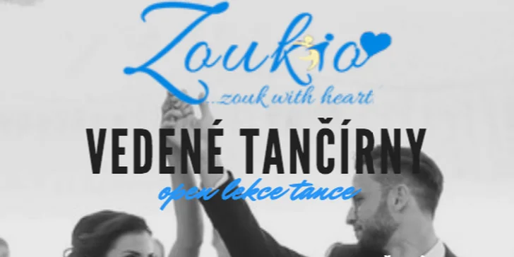 Vedená tančírna s otevřenými lekcemi pro jednotlivce i pro pár