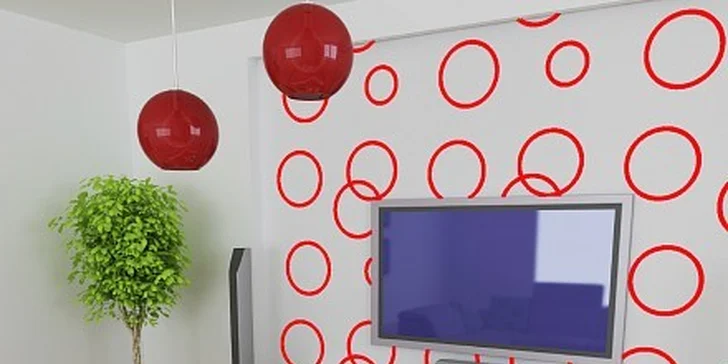 399 Kč za krásné samolepky na zeď Dekorativní kruhy v původní ceně 890 Kč