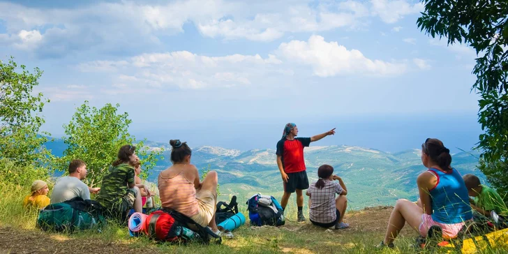 Aktivní dovolená s polopenzí nebo plnou penzí a saunou v Krušných horách