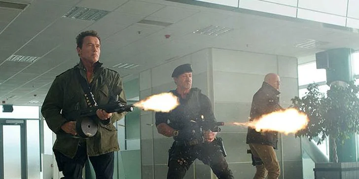 Dva lístky na akční film Expendables Postradatelní 2