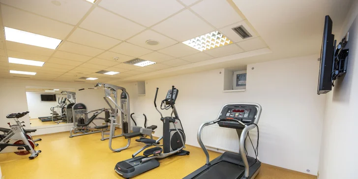 A vy sa môžete trochu potrápiť vo fitnescentre – je tu pre vás zadarmo.