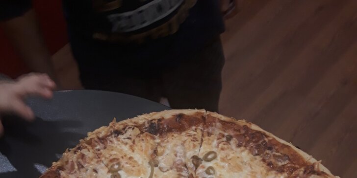 Plzeňská Itálie: jedna pizza o průměru 45 cm podle výběru ze 3 druhů