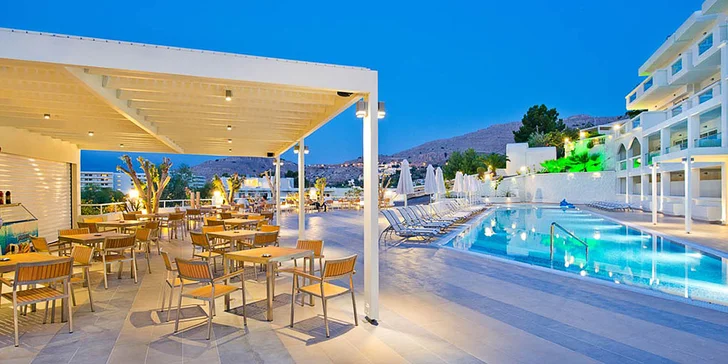 Řecká perla Lindos na ostrově Rhodos. 4* ubytování s all inclusive